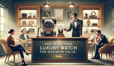 how to sell your luxury watch